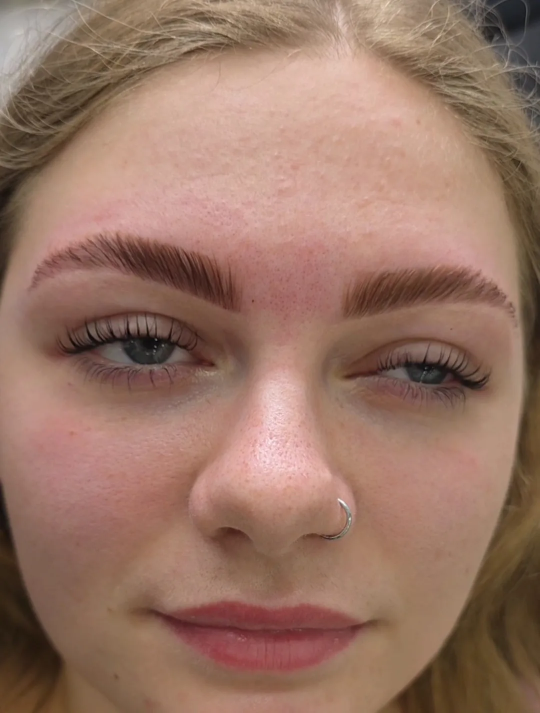 Laminated brows and lash lift